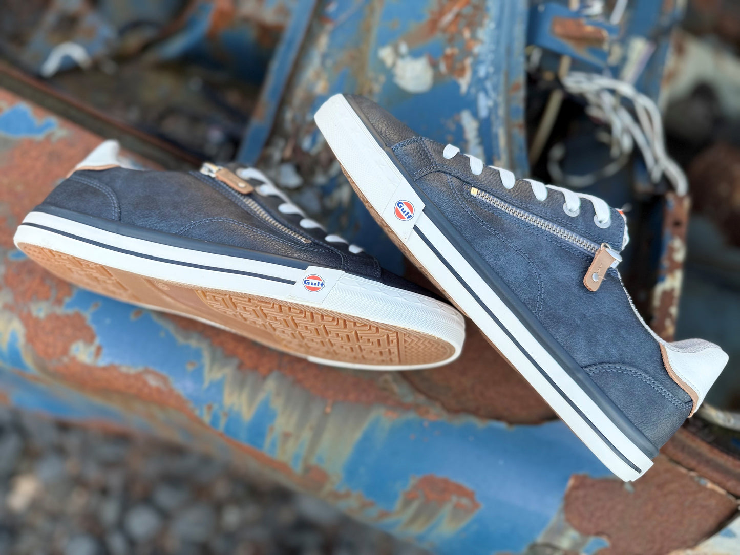 Baskets Gulf Zip Indigo N°20