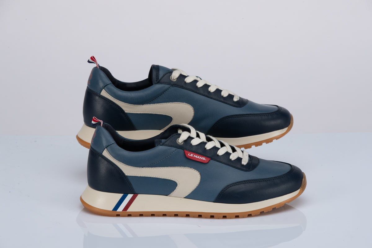 Chaussures 24H Le Mans Hunaudière Bleu Océan