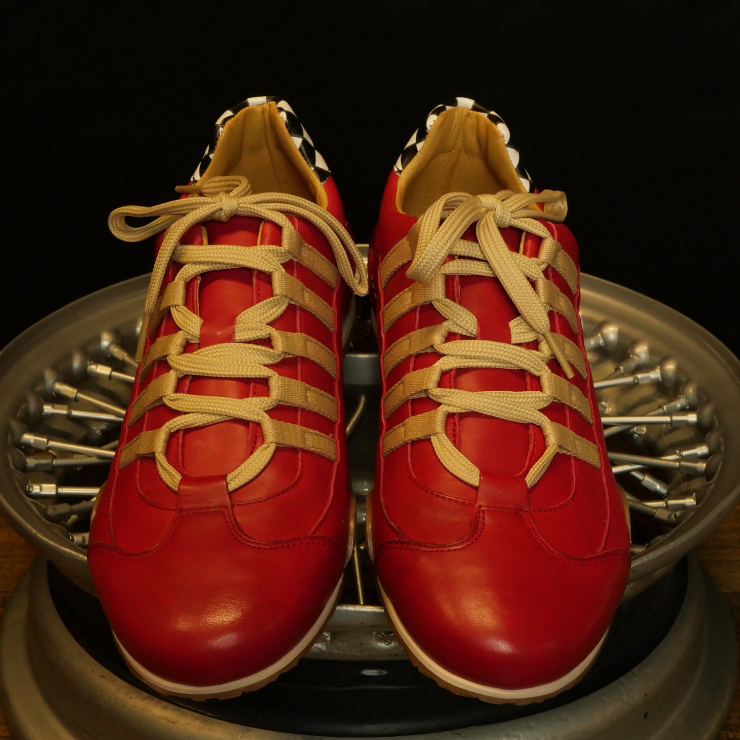 Chaussures de Conduite GPO Racing Corsa Rosso