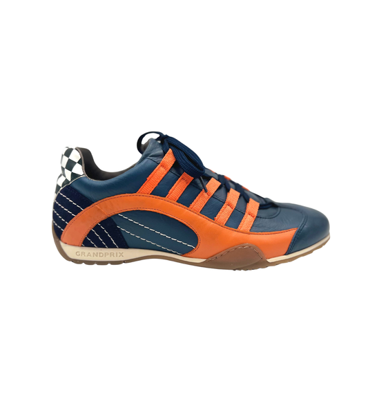 Chaussures de conduite GPO Indigo orange