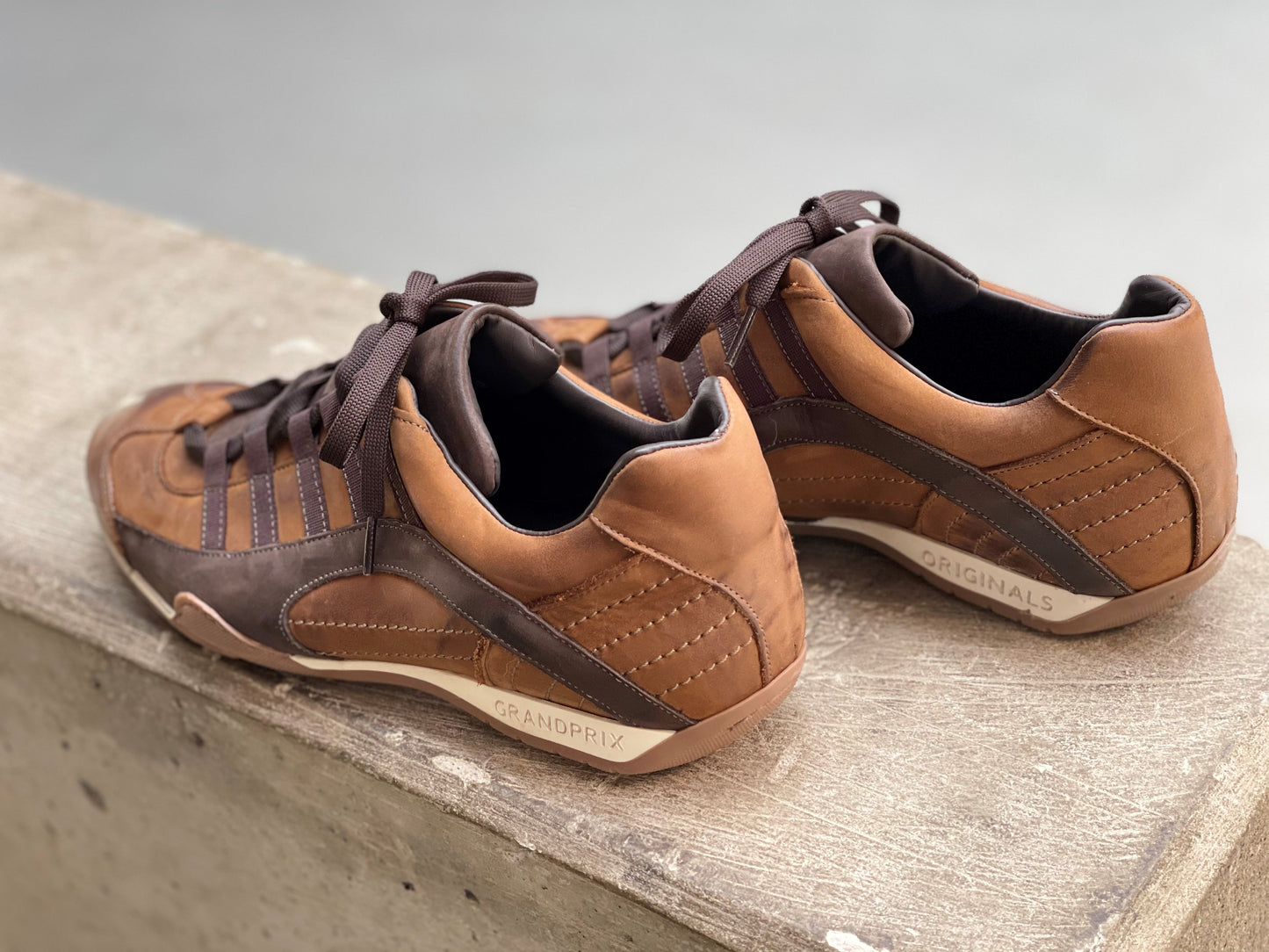 Chaussures de Conduite GPO Cognac
