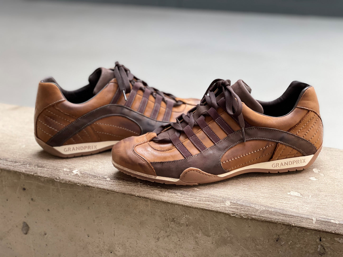 Chaussures de Conduite GPO Cognac