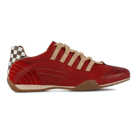 Chaussures de Conduite GPO Racing Corsa Rosso