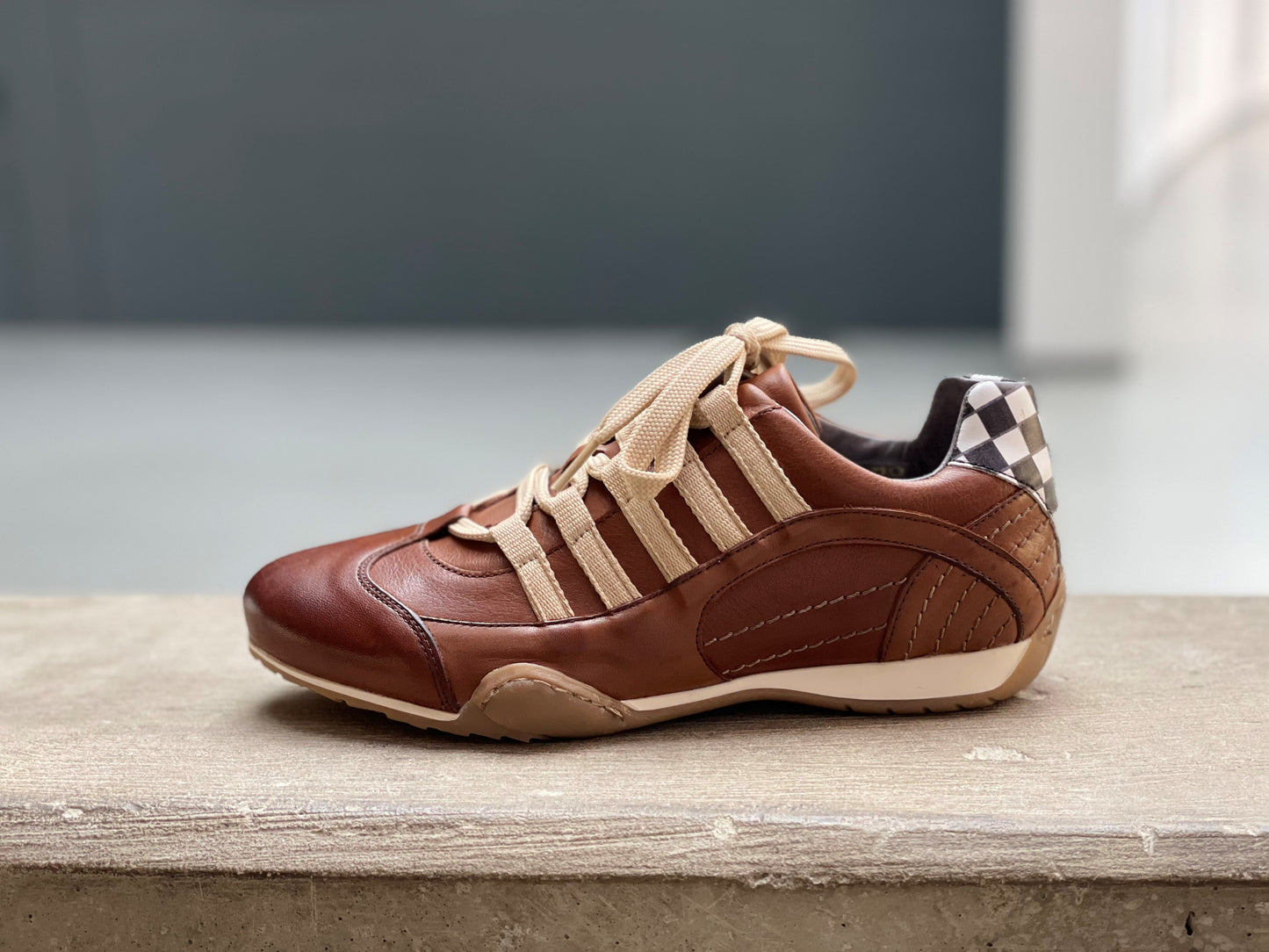 GPO Racing Cognac Driving Shoes - Women's
