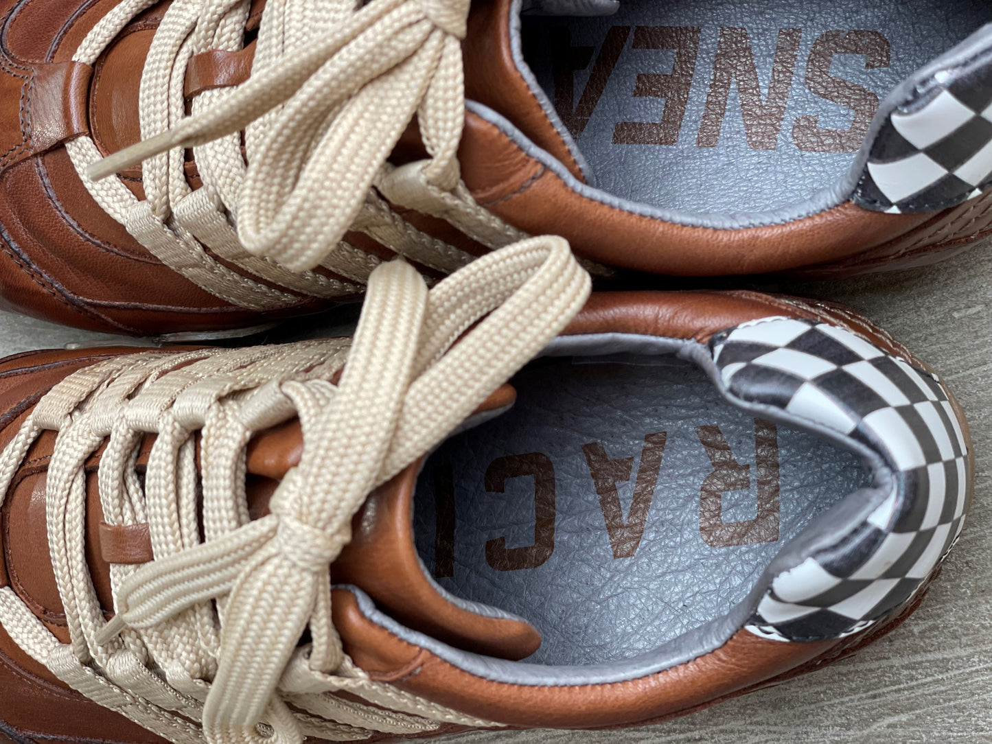 GPO Racing Cognac Driving Shoes - Women's