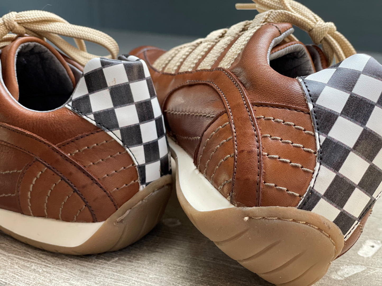 GPO Racing Cognac Driving Shoes - Women's