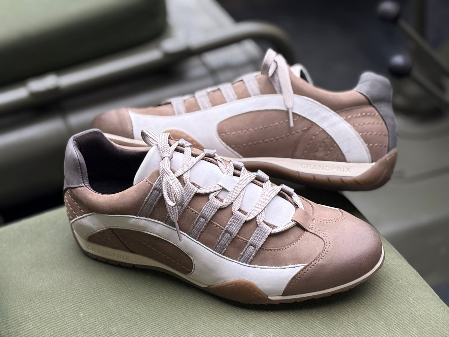 Chaussures de conduite GPO Latte Macchiato
