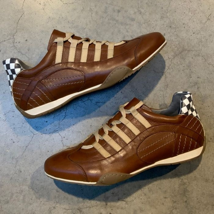 GPO Racing Cognac Driving Shoes - Women's