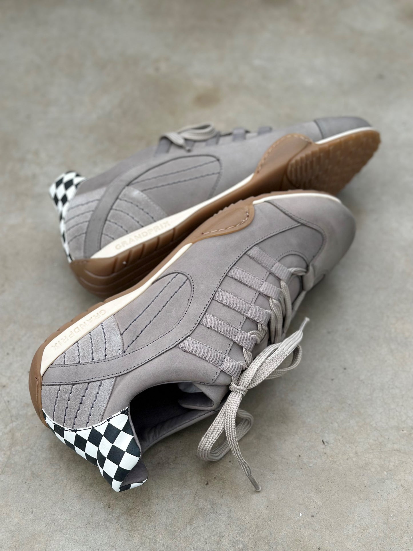 GPO Smart Grey Driving Shoes