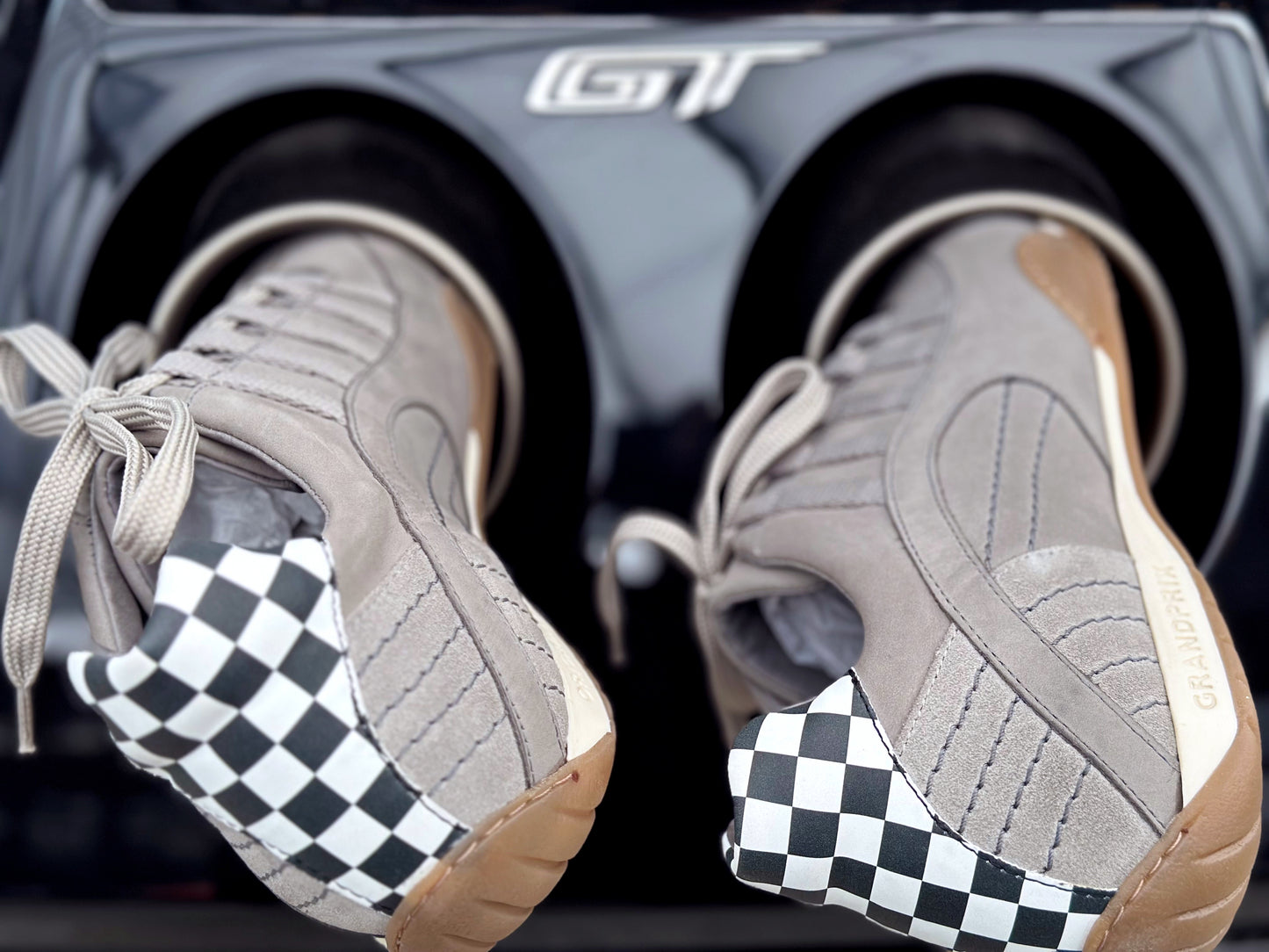 GPO Smart Grey Driving Shoes