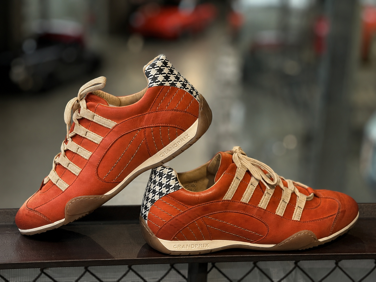 Chaussures GPO Vintage Orange Pépita